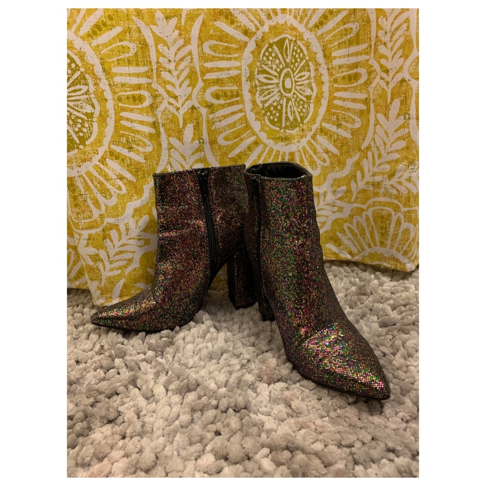 LAST CHANCE ❗️Sparkly Prince Style Western Boots